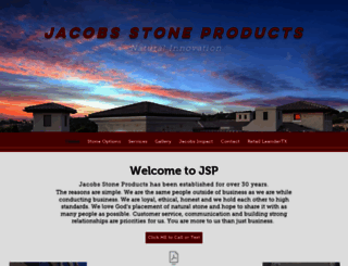 jacobsstone.com screenshot