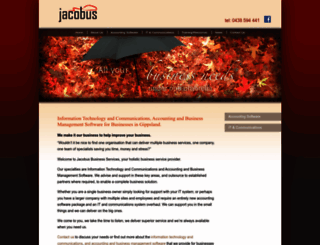 jacobus.com.au screenshot