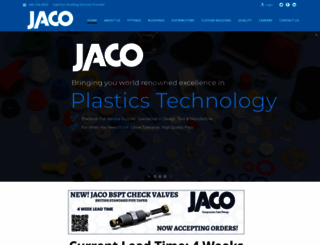 jacomfg.com screenshot