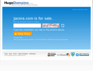 jacora.com screenshot