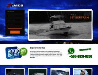jacotransfers.com screenshot