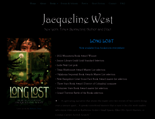 jacquelinewest.com screenshot