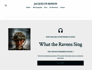 jacquelynbenson.com screenshot