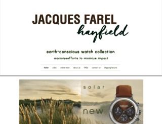 jacquesfarel.com screenshot