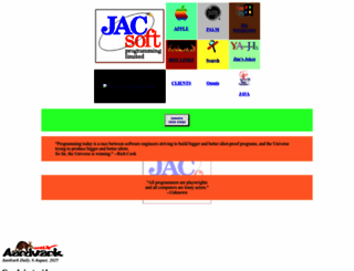 jacsoft.co.nz screenshot