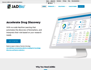 jadbio.com screenshot