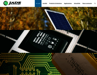 jade-technologie.com screenshot