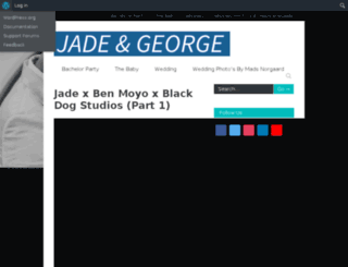 jadeandgeorge.com screenshot