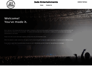 jadeentertainments.co.uk screenshot
