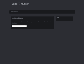jadethunter.wordpress.com screenshot