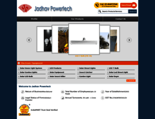 jadhavpowertech.com screenshot