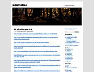 jadooliveblog.wordpress.com screenshot