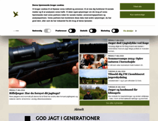 jaegerforbundet.dk screenshot