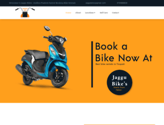 jaggubikes.com screenshot