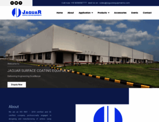 jaguarequipments.com screenshot