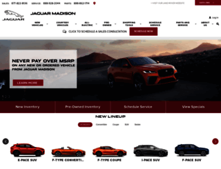 jaguarmadison.com screenshot