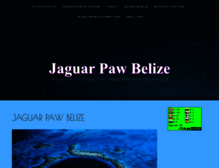 jaguarpawbelize.bravesites.com screenshot
