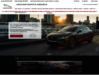 jaguarsantamonica.com screenshot