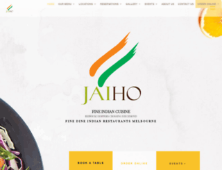 jaiho-indian-restaurant.com screenshot