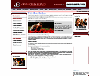 jaiinsurancebrokers.com screenshot