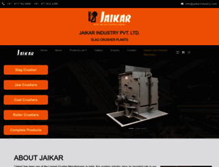 jaikarindustry.com screenshot