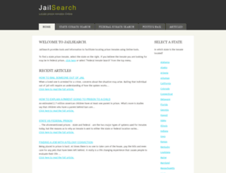 jail-search.com screenshot