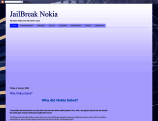 jailbreaknokia.blogspot.com screenshot