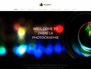 jaimelaphotographie.weebly.com screenshot