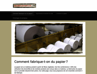 jaimelepapier.fr screenshot