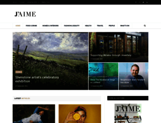 jaimemagazine.com screenshot
