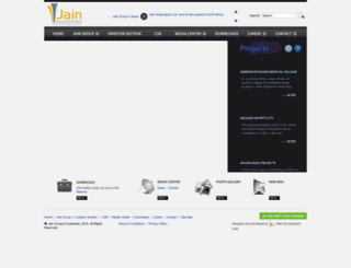 jaingroup.co.in screenshot