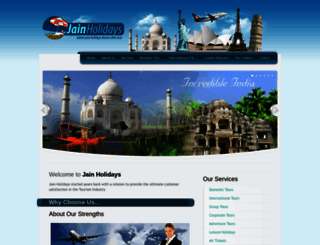 jainholidays.in screenshot