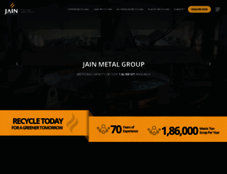 jainmetalgroup.com screenshot