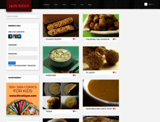 jainrasoi.com screenshot