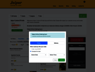 jaipur.clorder.com screenshot