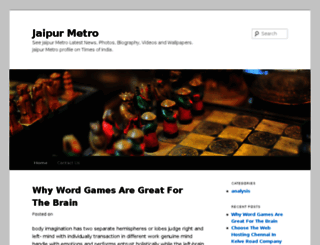 jaipurmetro.com screenshot