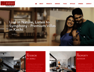 jairajbuilders.com screenshot