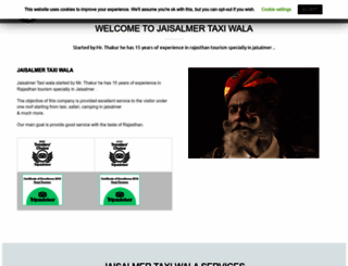 jaisalmertaxiwala.com screenshot