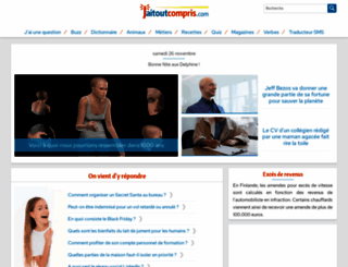 jaitoutcompris.com screenshot