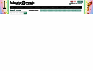 jakarta-events.com screenshot