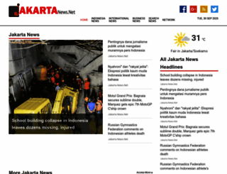 jakartanews.net screenshot