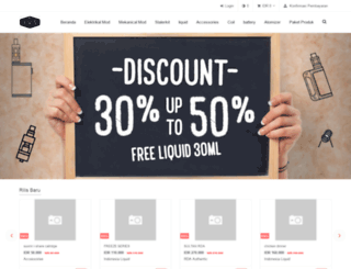 jakartavaporshop.com screenshot