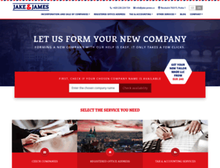 jake-james.com screenshot