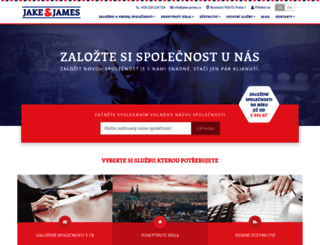jake-james.cz screenshot