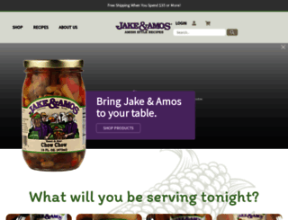 jakeandamos.com screenshot