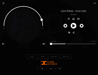 jakecusack.com screenshot