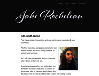jakerocheleau.com screenshot