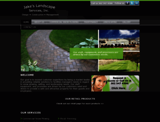 jakeslandscapeservices.com screenshot
