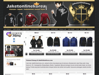 jaketonlinekorea.com screenshot