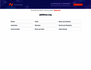 jakilinux.org screenshot